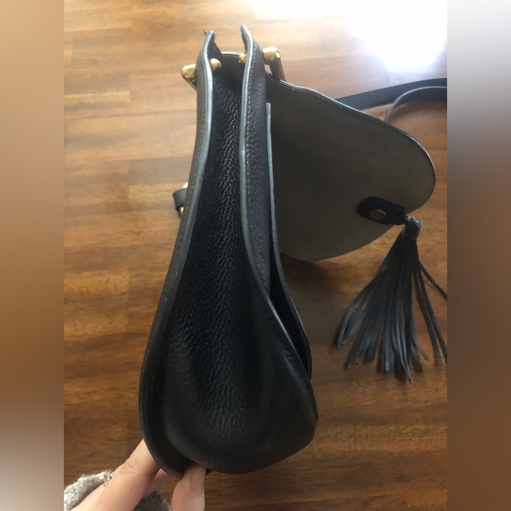 VGUC Chloé Hudson Medium Tassel Shoulder Bag in Calf Skin Leather! - Picture 9 of 16